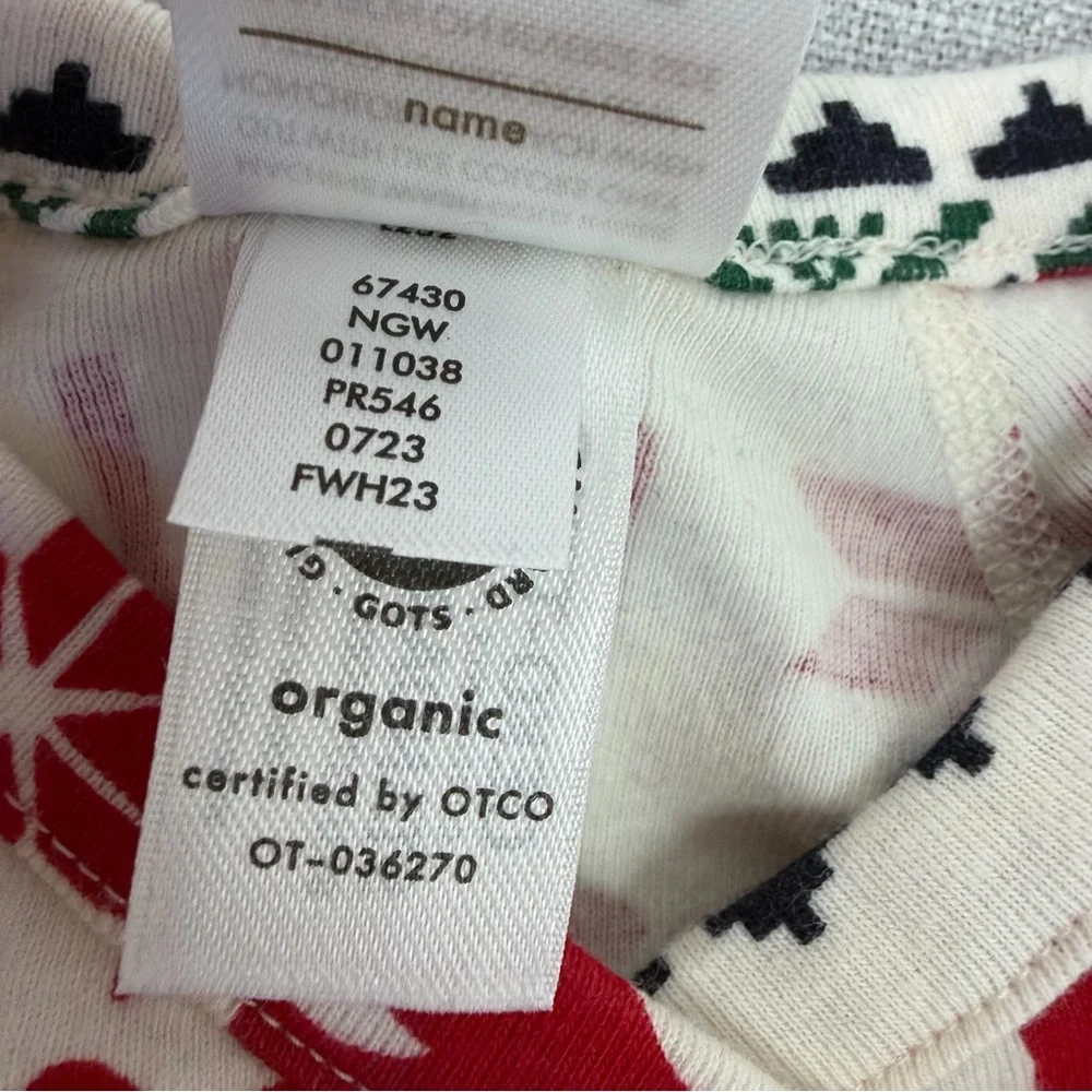 Hanna‎ Andersson Dear Deer 6-12 Months Long Sleeve Bodysuit